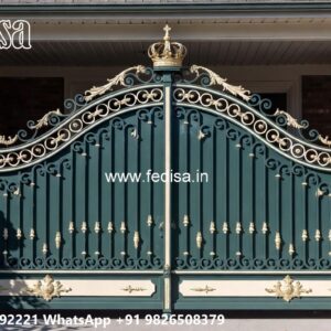 Heavy Security Gate Design Inspiration Main Gate Round Design No-7027