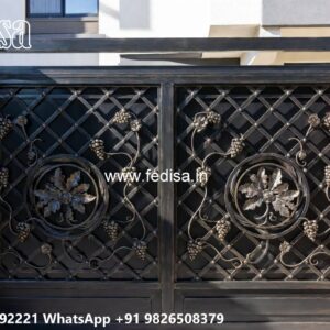 Stylish Entrance Gate Designs Leaf Gate Design No-7031
