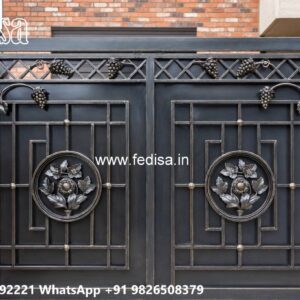 Simple Front Gate Ideas Outer Gate Color No-7039