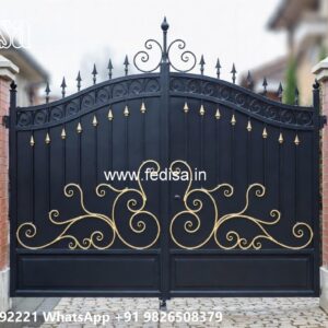 Modern Gate Designs You?ll Love Big Steel Gate Design No-7077
