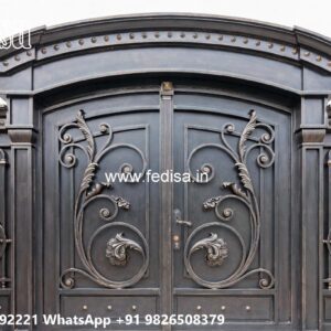 Front Gate Designs For Houses Double Door Gate Design For Home Entrance No-7096