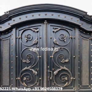 Gate Pillar Design Luxury Wooden Gate Designs For Villas No-7109