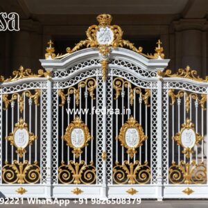 Boundary Wall Design With Gate Simple Garden Gate Design Ideas No-7151