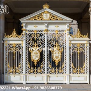Single Door Iron Gate Design Big House Gate Design Ideas No-7157