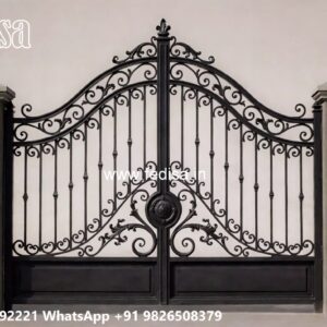 Boundary Wall Main Gate Design Best Security Gate Designs For Homes No-7182