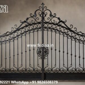 Main Gate Color Design Stylish Entrance Gate Designs No-7184
