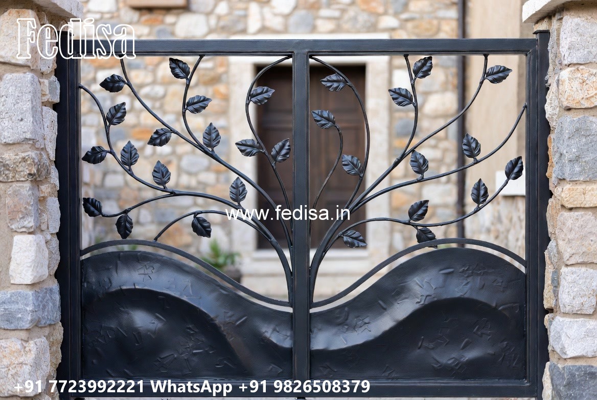 Glass Gate Design Elegant Entry Gate Styles No-7257