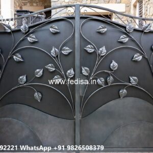 Double Gate Design Beautiful Modern Gate Designs No-7261