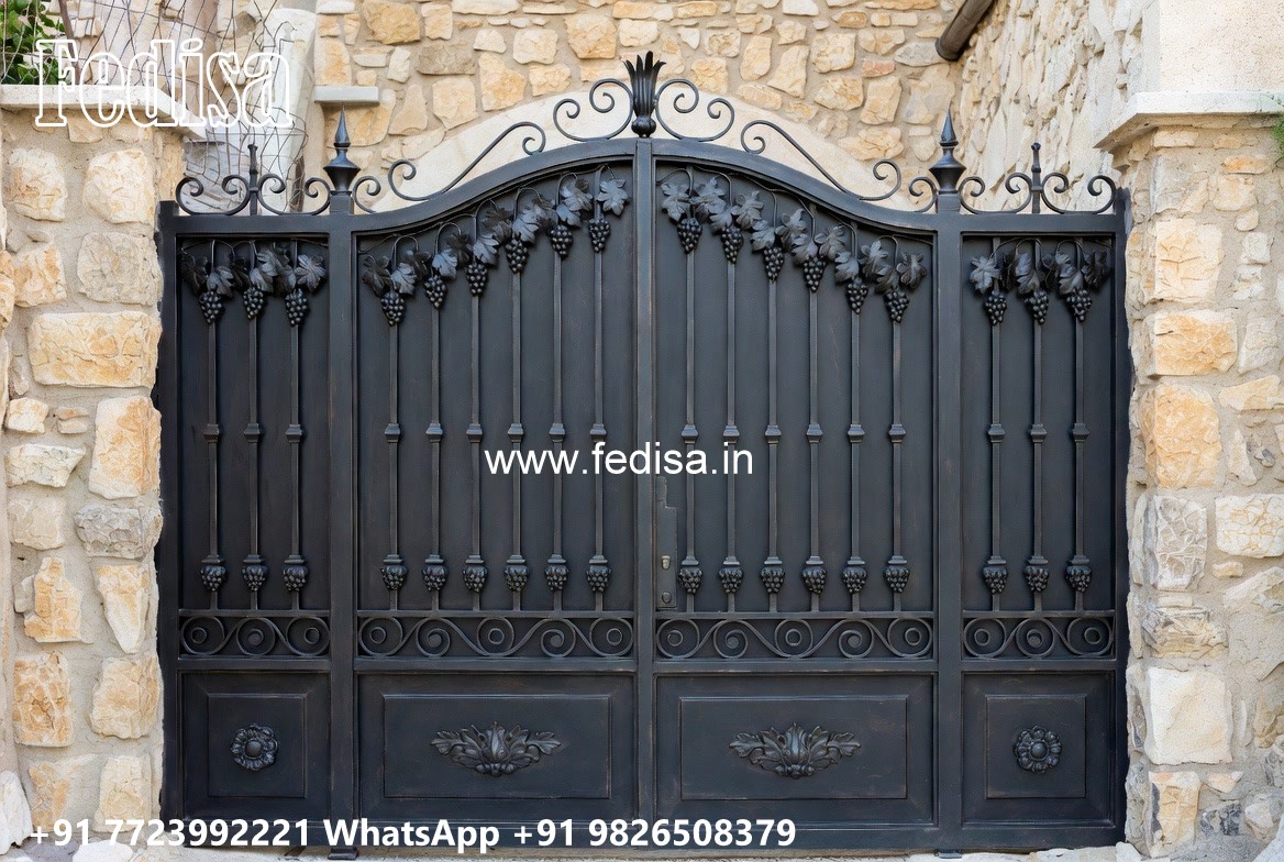 Gate Pillar Tiles Design Elegant Modern Gate Ideas No-7280