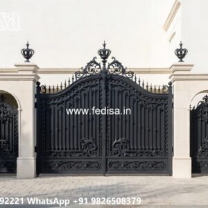 Double Door Gate Design For Home Entrance Front Gate Designs For Houses No-7318
