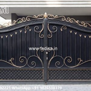 Rustic Wooden Gate Design Inspiration Main Gate Design 2029 No-7328