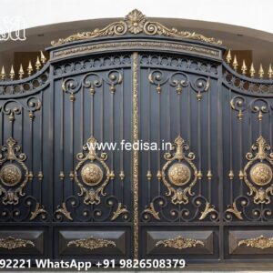Grand Entrance Gate Designs Steel Gate No-7376