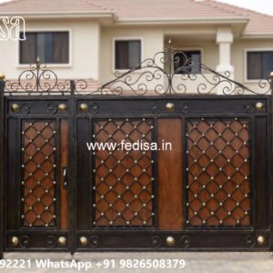 Front Gate Design Trends 2029 Laser Cutting Gate Design No-7425