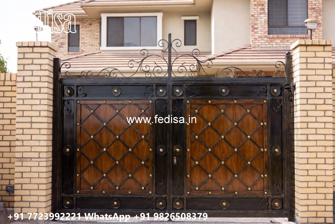 Creative Home Gate Designs Lohe Ka Gate Pipe Wala No-7441