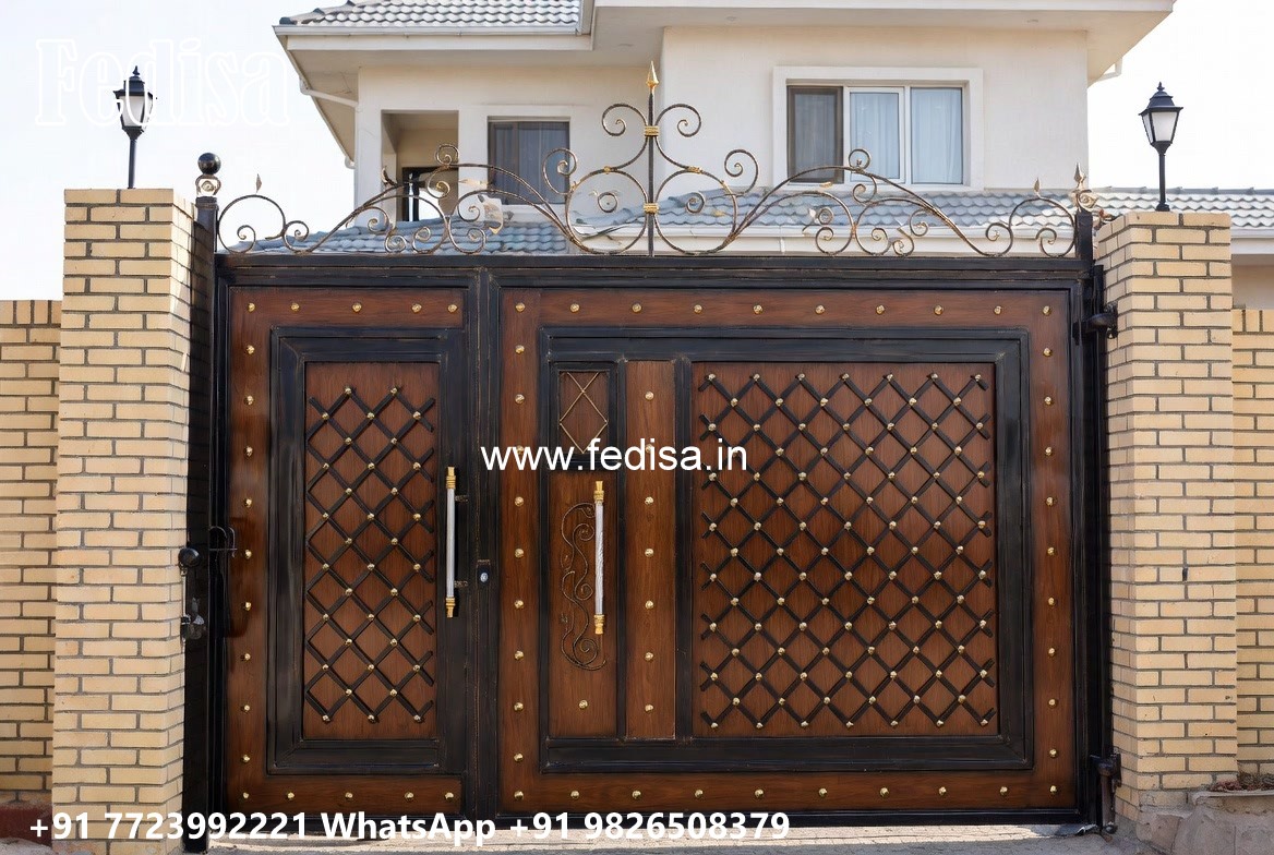 Front Gate Design Collection Simple Main Gate Design 2029 No-7443