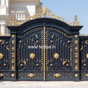 Gate Design Ideas For 2 Floor Houses Lohe Ke Darwaje Ka Design No-7458