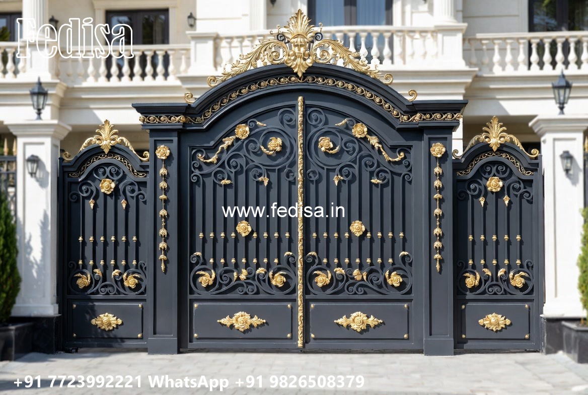 Beautiful Gate Design Ideas Front Gate Color No-7470