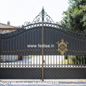 Modern Sliding Gate Design Inspiration Main Gate Paint Color No-7520