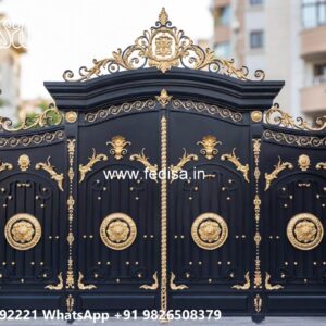 Affordable Gate Design Ideas Front Gate Pillar Design No-7546