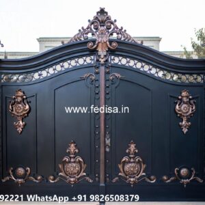 Modern Gate Design Inspiration Collection Boundary Wall Gate Pillar Design No-7575