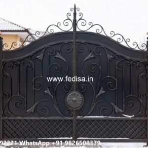 Modern Gate Design Styles For Houses Black Gate Design No-7599