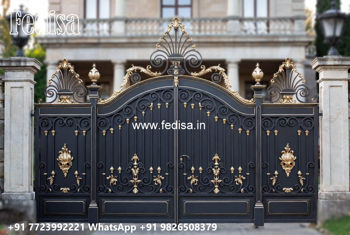 Elegant Gate Design Inspiration Collection Lohe Ke Men Gate No-7606