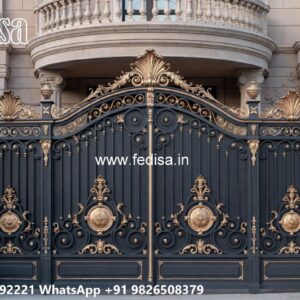 Creative Gate Design Trends For Houses Safety Grill Design For Compound Wall No-7623