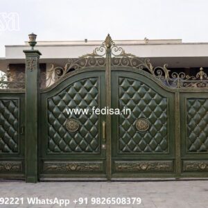 Creative Front Gate Design Inspiration Gate Color Paint Design No-7653