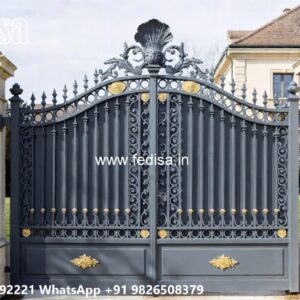 Attractive Gate Design Ideas For Houses Main Gate Chajja Design No-7663