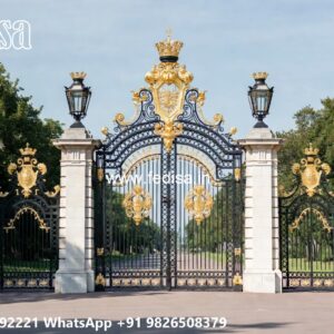 Strong And Stylish Gate Design Collection Shutter Gate Design No-7668