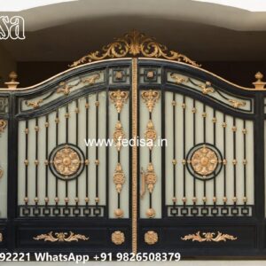 Budget Friendly Gate Design Inspiration Main Gate Pillar Top Design No-7704