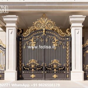 Durable Steel Gate Design Collection Terrace Gate Design No-7757