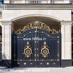 Remote Control Gate Design Inspiration Boundary Wall Grill No-7773