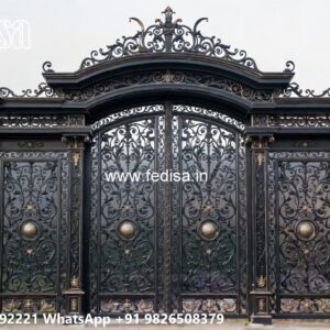 Grand Entrance Gate Designs Main Gate Name Plate Design No-7788
