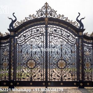 Elegant Villa Gate Design Collection Folding Grill Gate Design No-7792