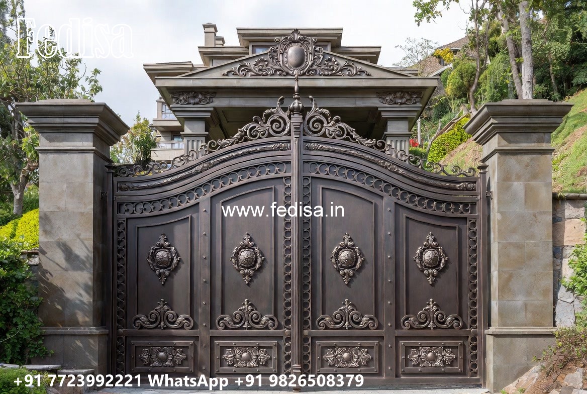 Simple Diy Gate Design Ideas House Compound Wall Grill Design No-7805