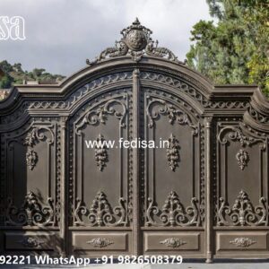 Elegant Entrance Gate Designs Main Gate Steel Gate Design No-7827