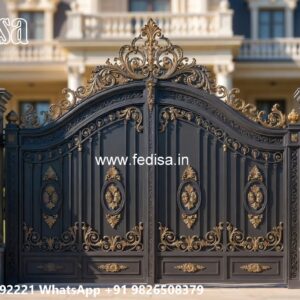 Trendy Gate Design Collection Iron Sliding Gate Design No-7859