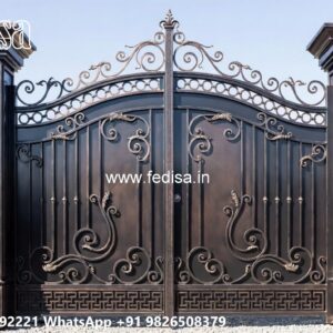 Stunning Front Gate Ideas Gate Glass Design No-7876