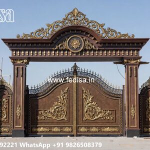 Modern Sliding Gate Design Inspiration Boundary Gate Roof Design No-7932
