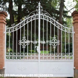 Simple Gate Design Ideas With Style Aluminum Sheet Gate Design No-7944
