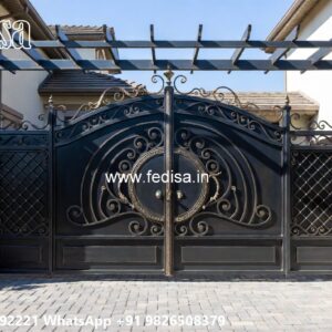 Unique Gate Design Ideas For Houses Wooden Gate Color No-8004