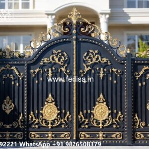 Stylish Gate Design Trends 2030 Gate Elevation Design No-8020