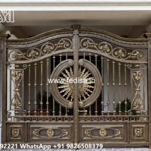 Modern Gate Design Ideas For Entrance Loha Gate Color No-8037