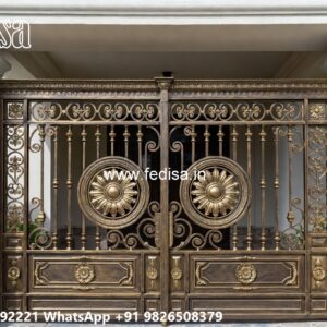 Creative Gate Design Ideas For Modern Homes Lock Gate Design No-8050