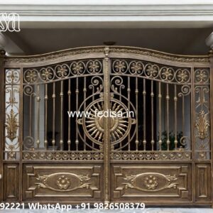 Creative Front Gate Design Inspiration Maharaja Steel Gate Design Catalog No-8065