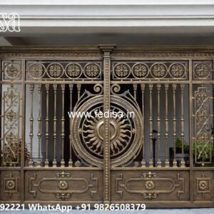 Stylish Gate Design Trends For Houses Steel Grill Gate Design No-8066