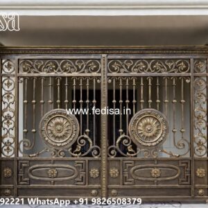 Classic Gate Design Inspiration Aluminum Main Gate Price No-8082