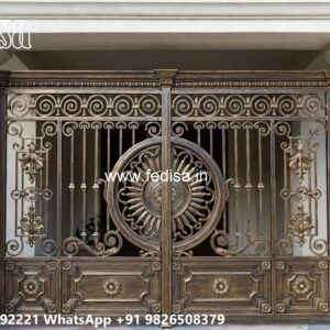 Beautiful Entry Gate Design Collection Iron Gate For Main Door No-8085