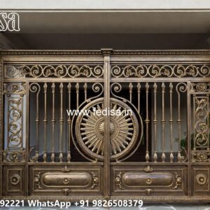 Creative Gate Design Ideas For Entrance Modern Iron Fence No-8106